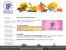 Tablet Screenshot of iniziativeprevenzione.com